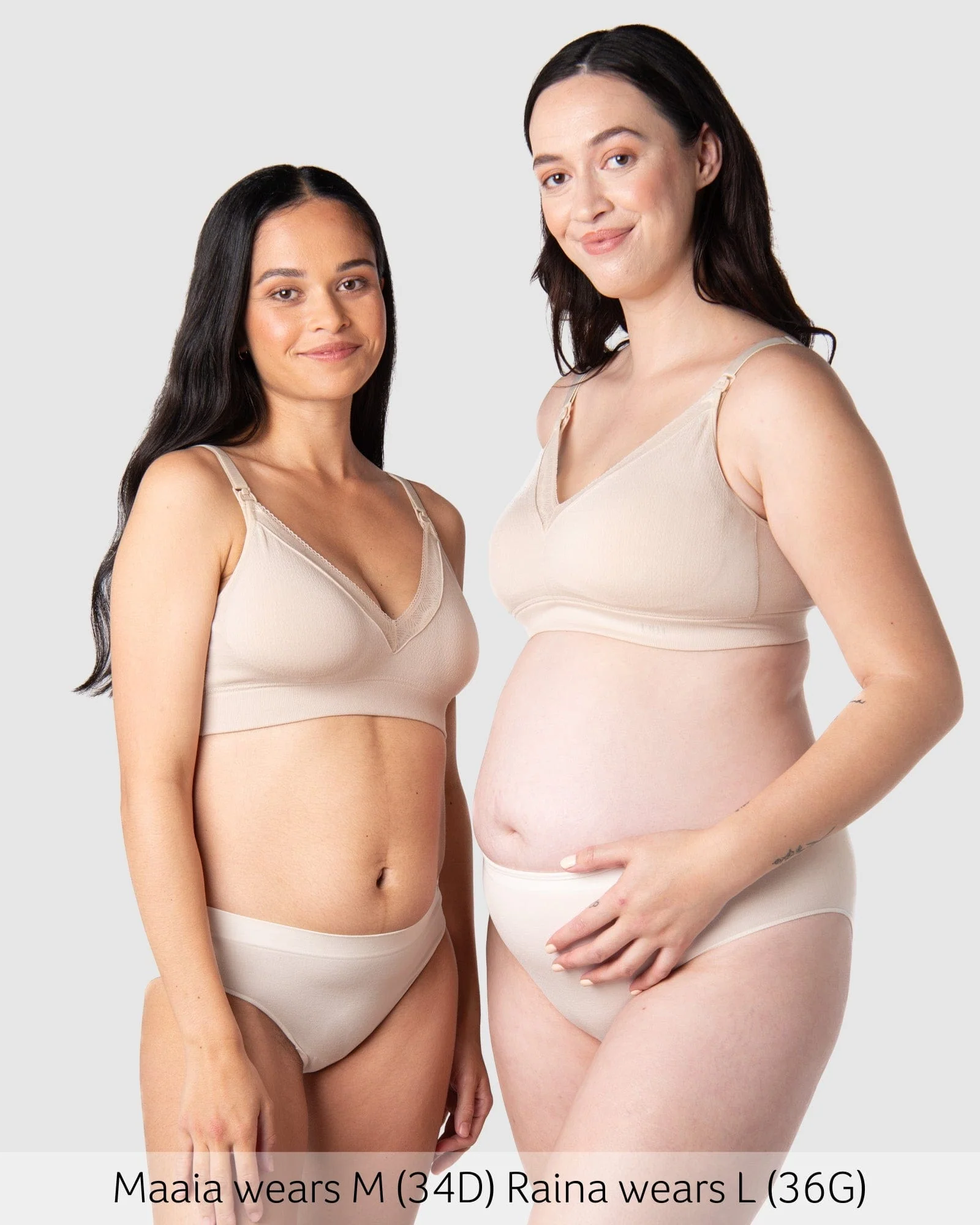 Caress FlexFit Nursing Bra - Oat Busty - Image 6