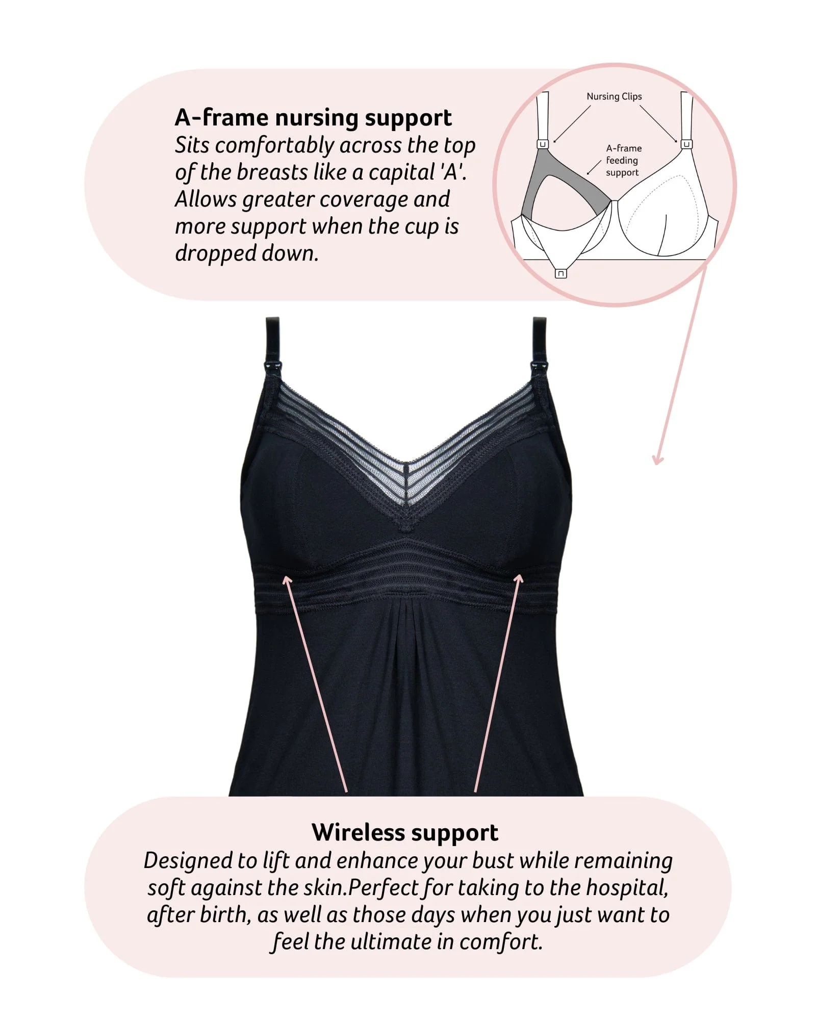 Dream Nightie Black Multifit Busty - Image 5