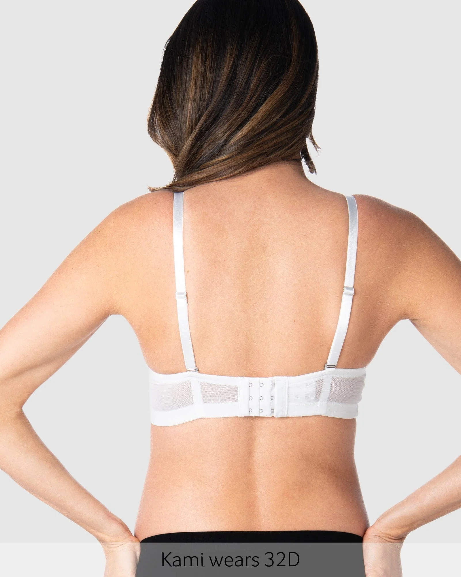 Forever Yours White Contour Nursing Bra - Flexi Underwire - Image 6