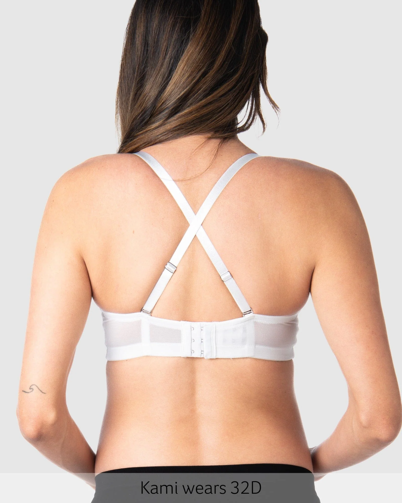 Forever Yours White Contour Nursing Bra - Flexi Underwire - Image 7