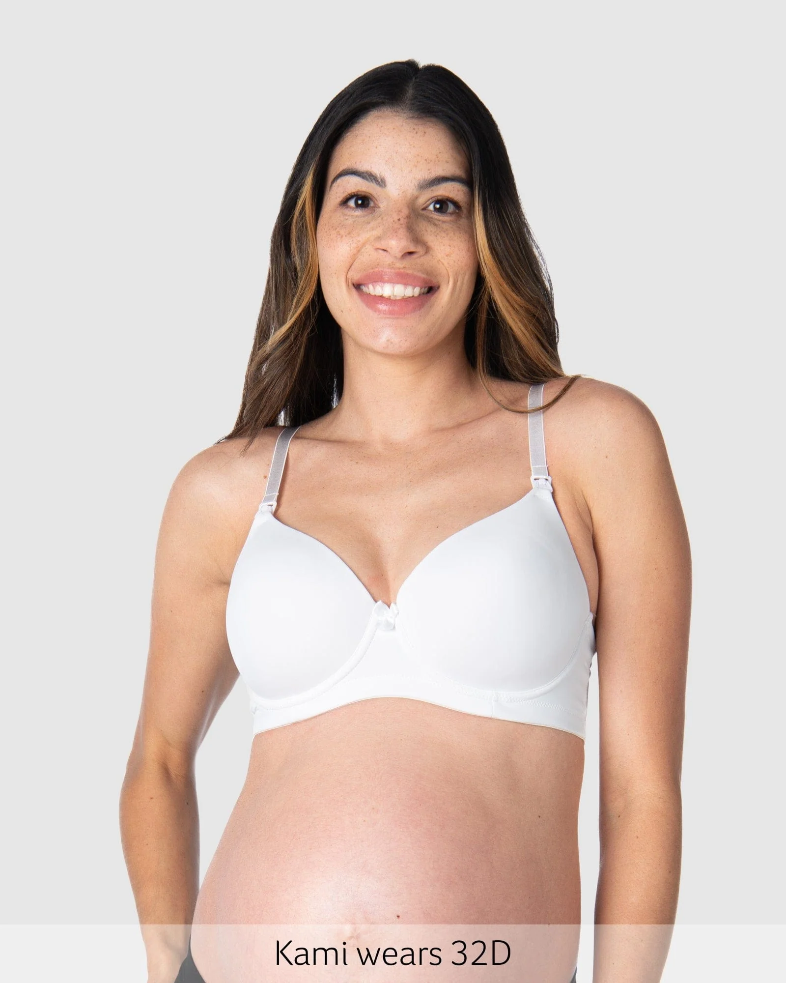 Forever Yours White Contour Nursing Bra - Flexi Underwire - Image 8