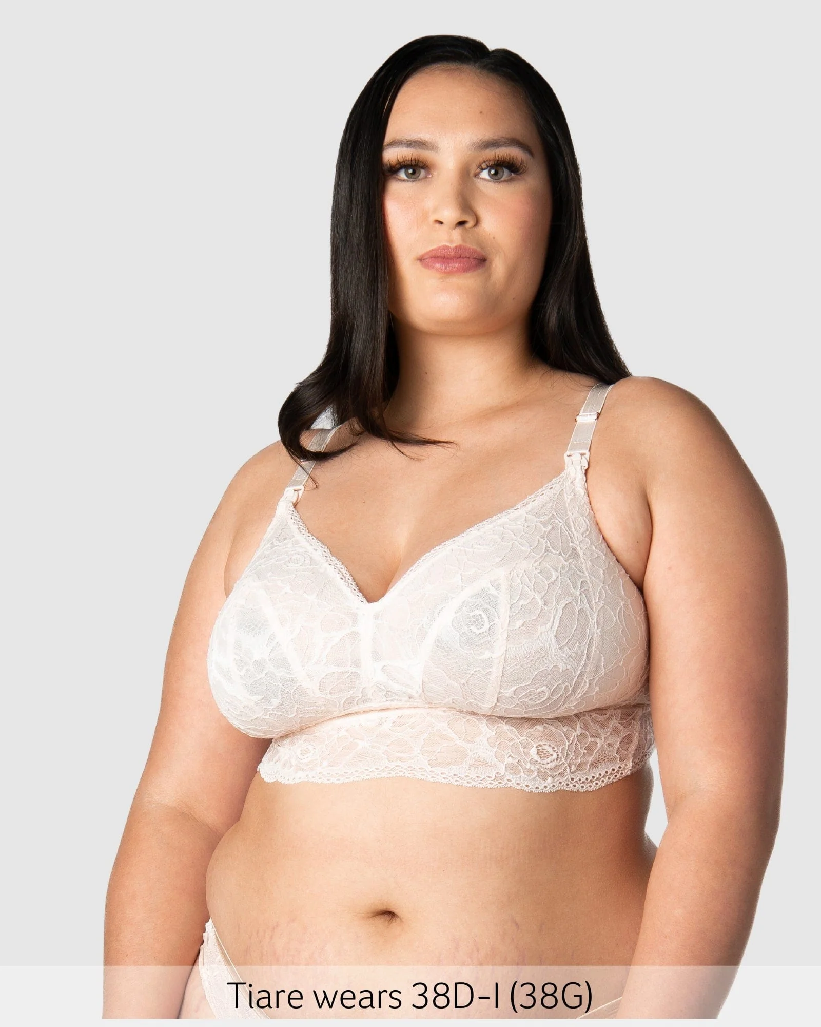 Heroine Multifit Nursing Bralette - Shell - Image 2
