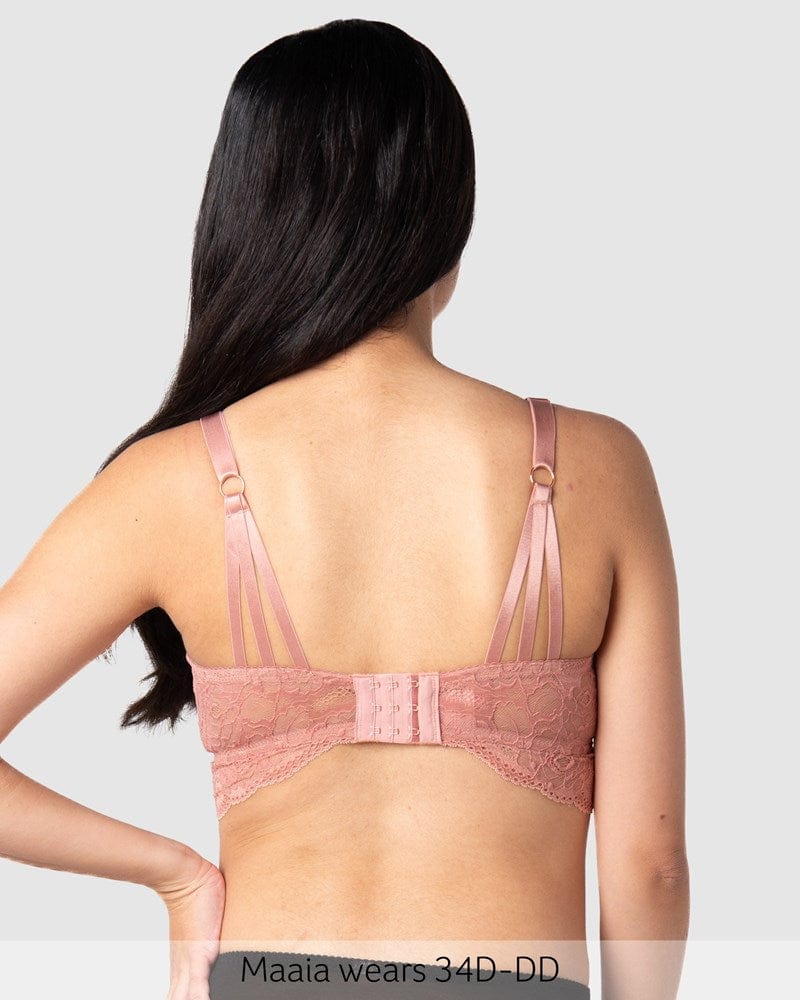 Heroine Multifit Nursing Bralette - Rose - Image 5