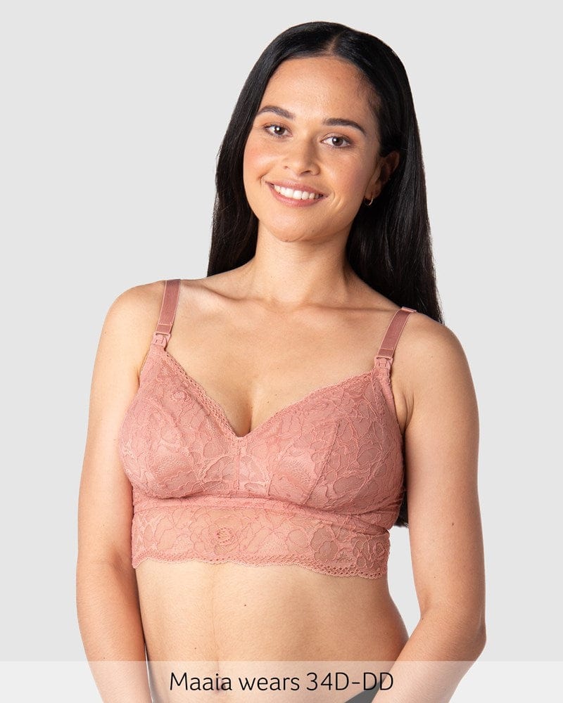 Heroine Multifit Nursing Bralette - Rose - Image 6