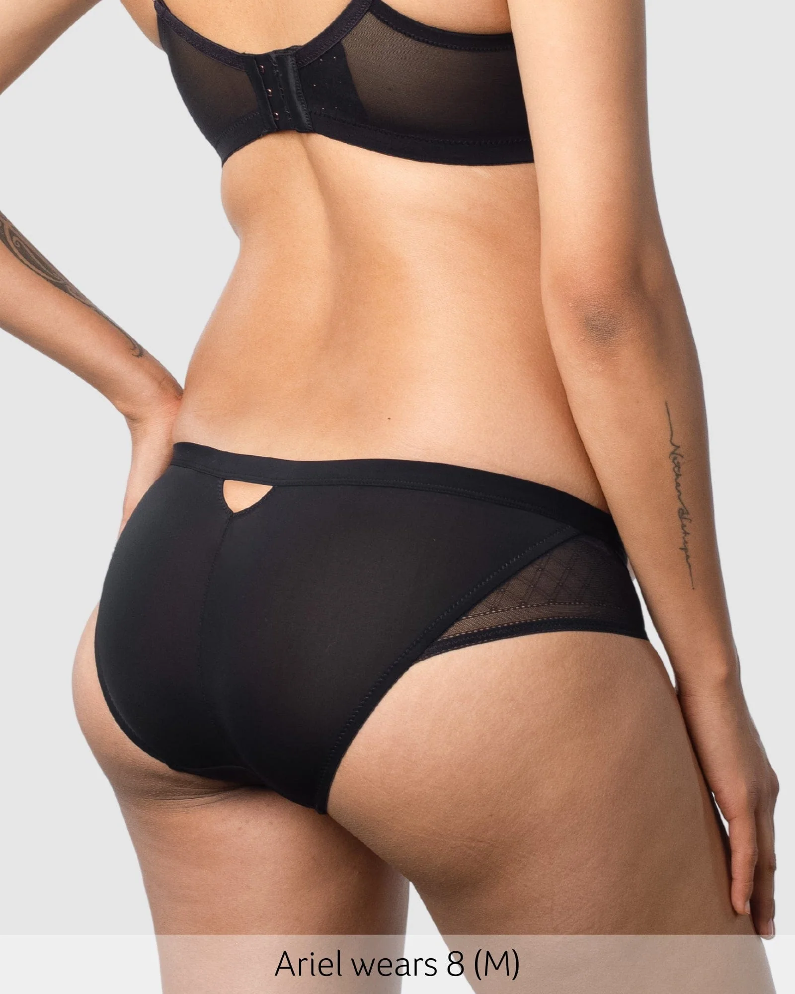 Lunar Bikini Brief - Black - Image 3