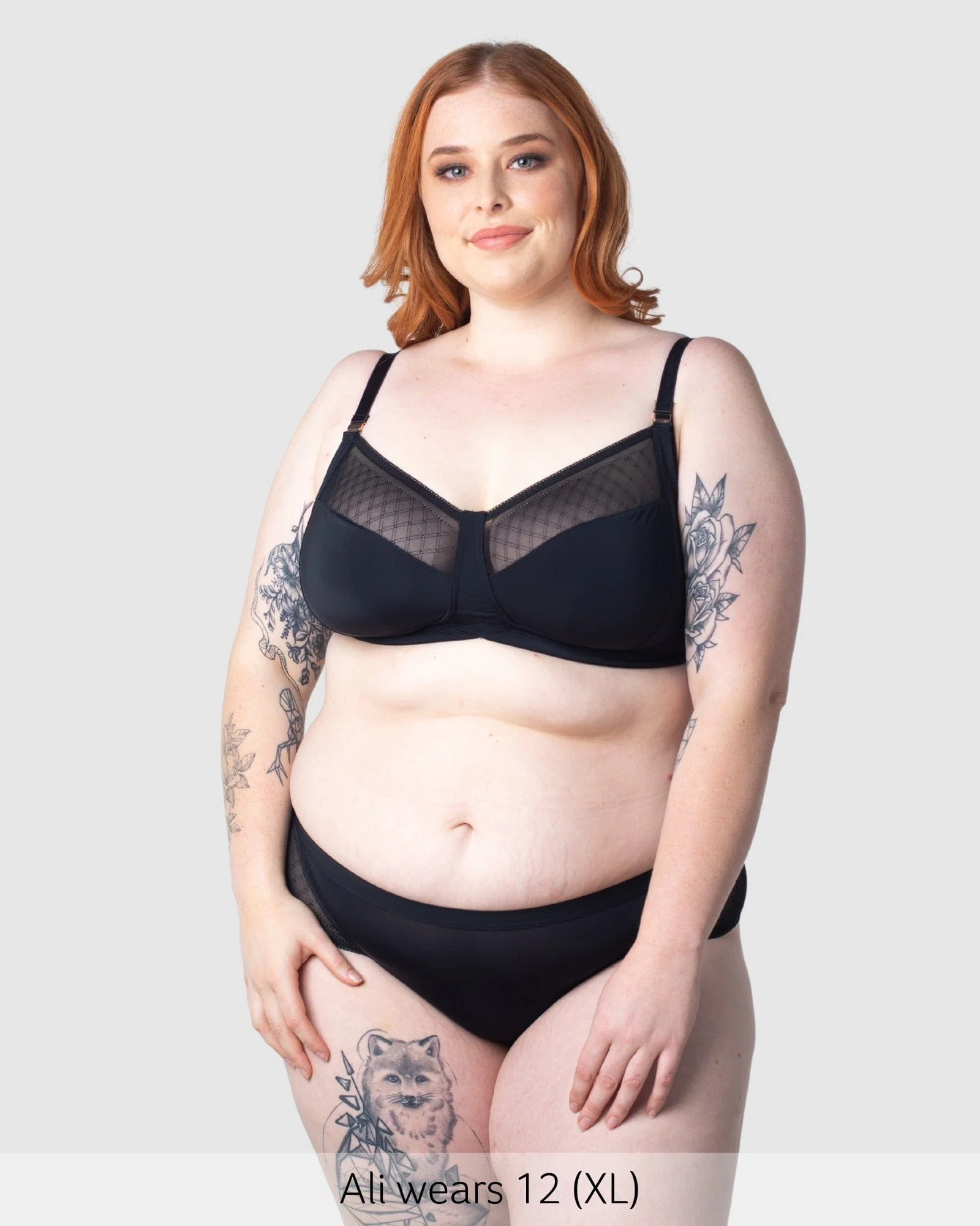 Lunar Bikini Brief - Black - Image 7
