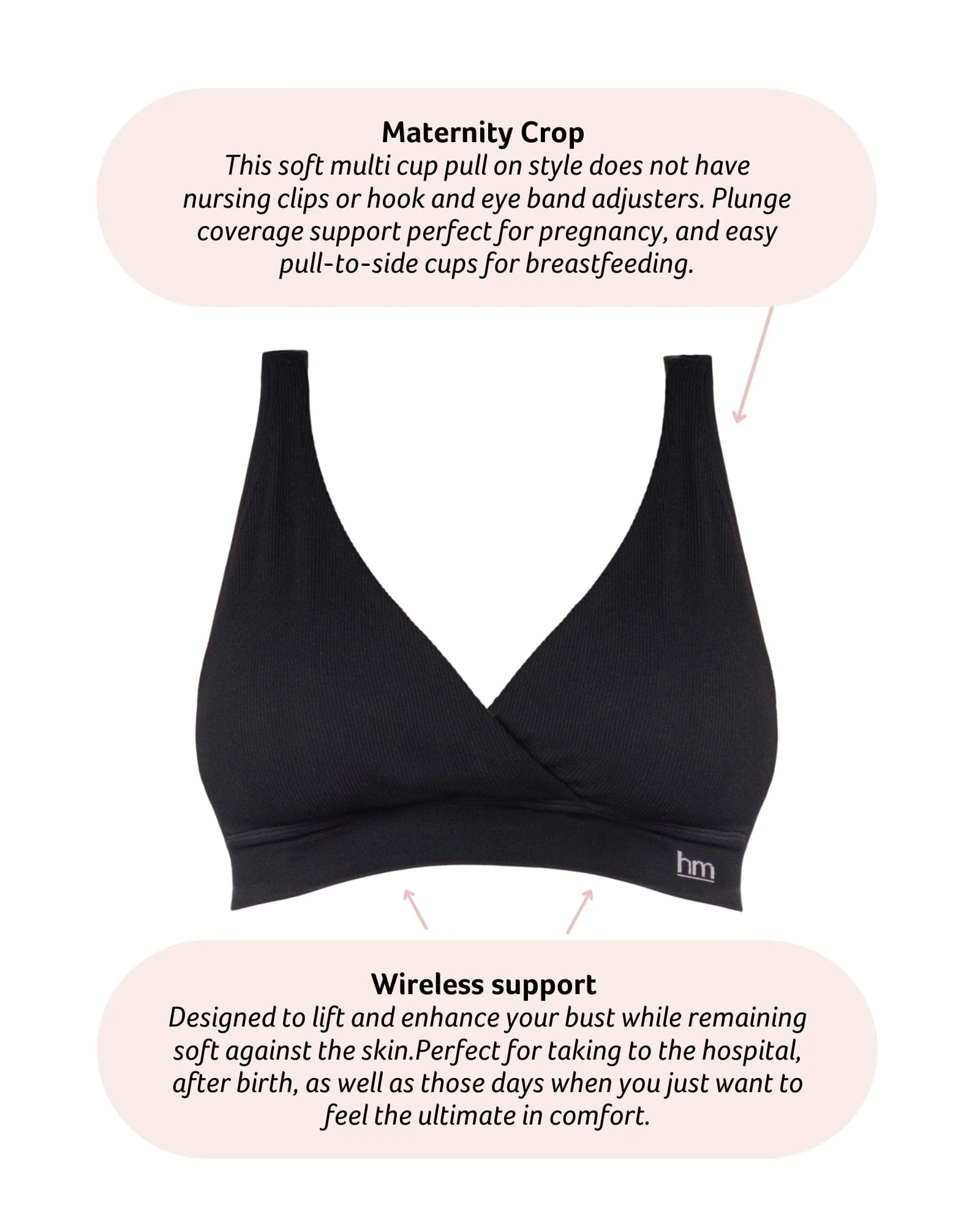 My Comfort FlexFit Bra - Black - Image 4
