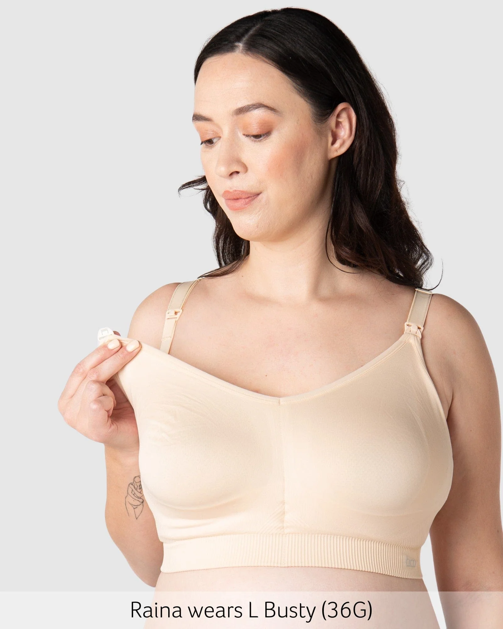 My Everyday FlexFit Nursing Bra - Latte Busty - Image 3