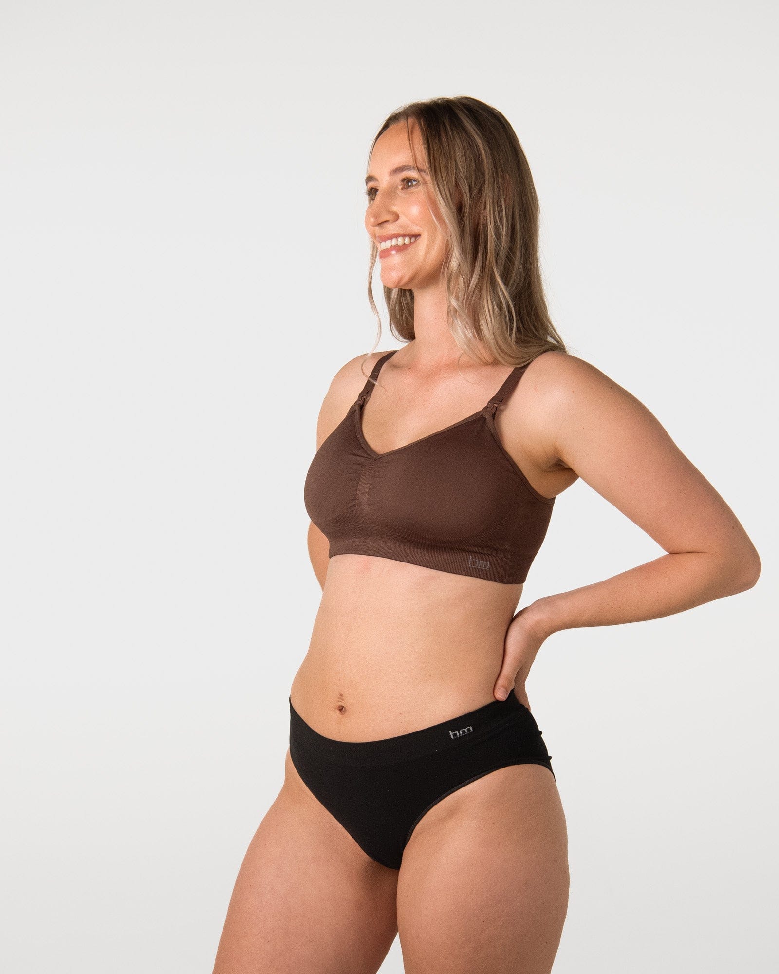 My Necessity 2.0 FlexFit Nursing Bra - Chocolate - Image 4