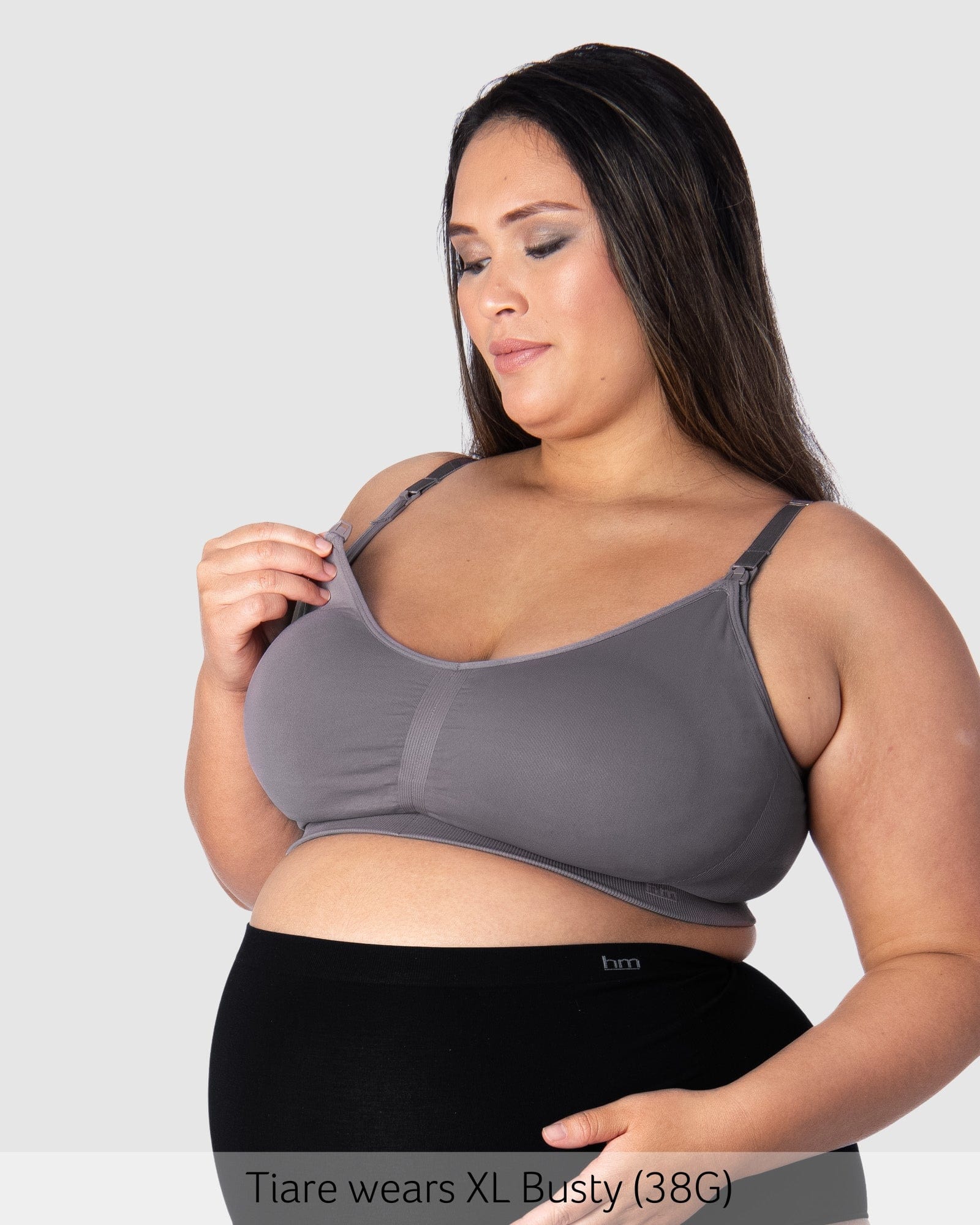 My Necessity FlexFit Nursing Bra - Slate Busty - Image 3