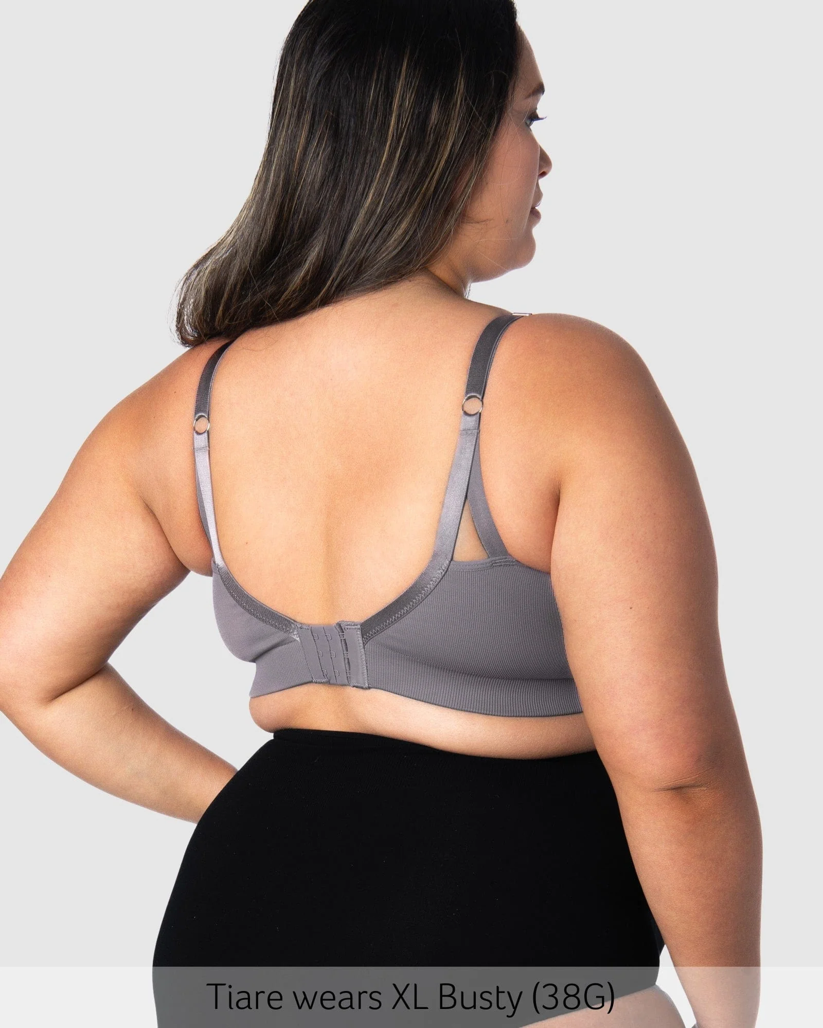 My Necessity FlexFit Nursing Bra - Slate Busty - Image 5