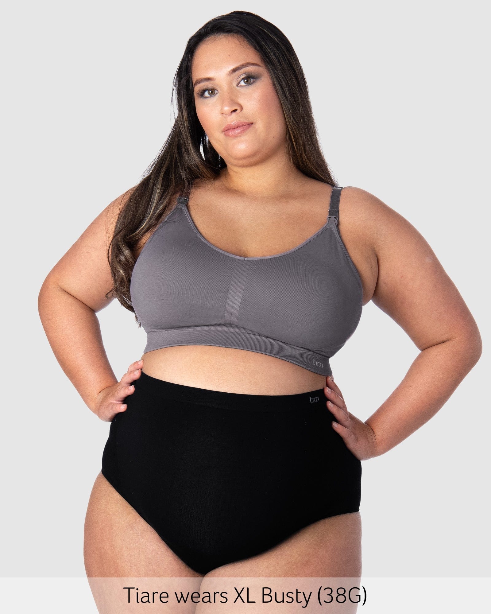 My Necessity FlexFit Nursing Bra - Slate Busty - Image 6