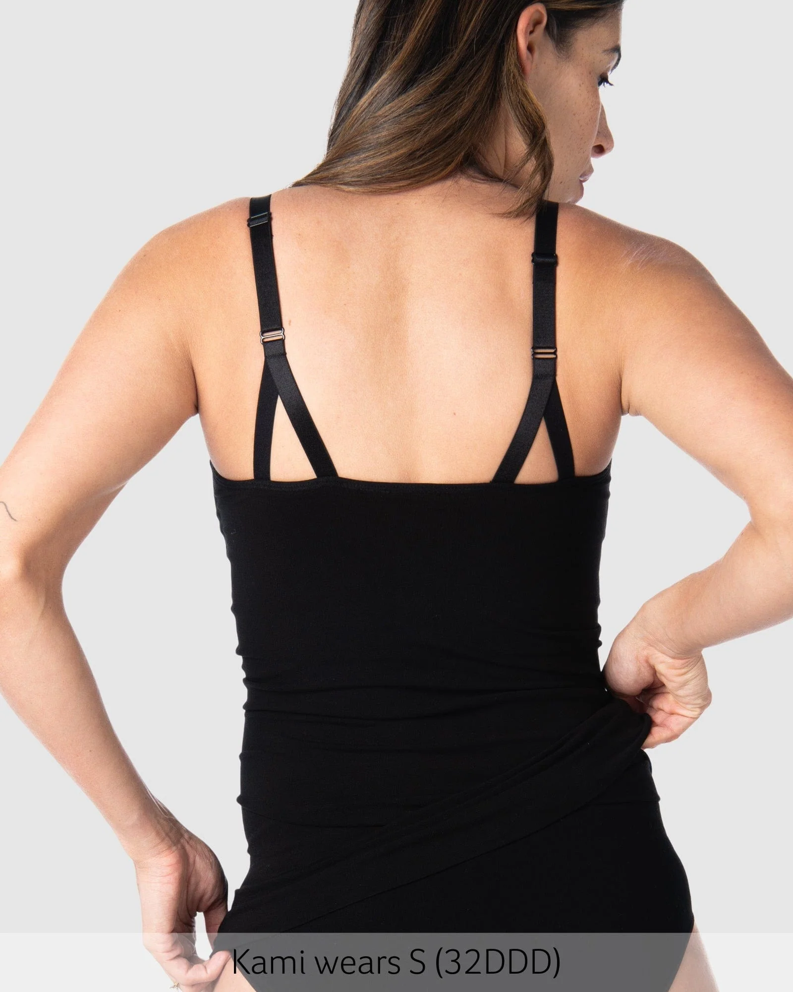 My Necessity FlexFit Nursing Camisole - Black - Image 5