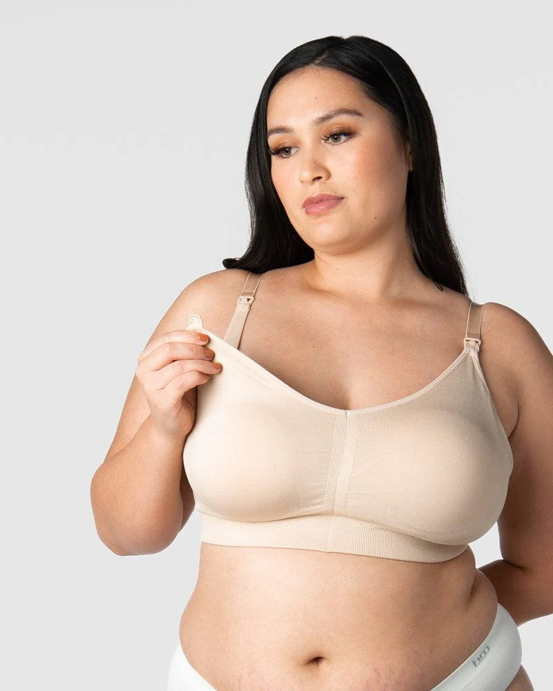 My Necessity Wirefree Nursing Bra - Frappe Busty - Image 3