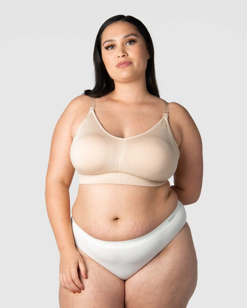 My Necessity Wirefree Nursing Bra - Frappe Busty - Image 4