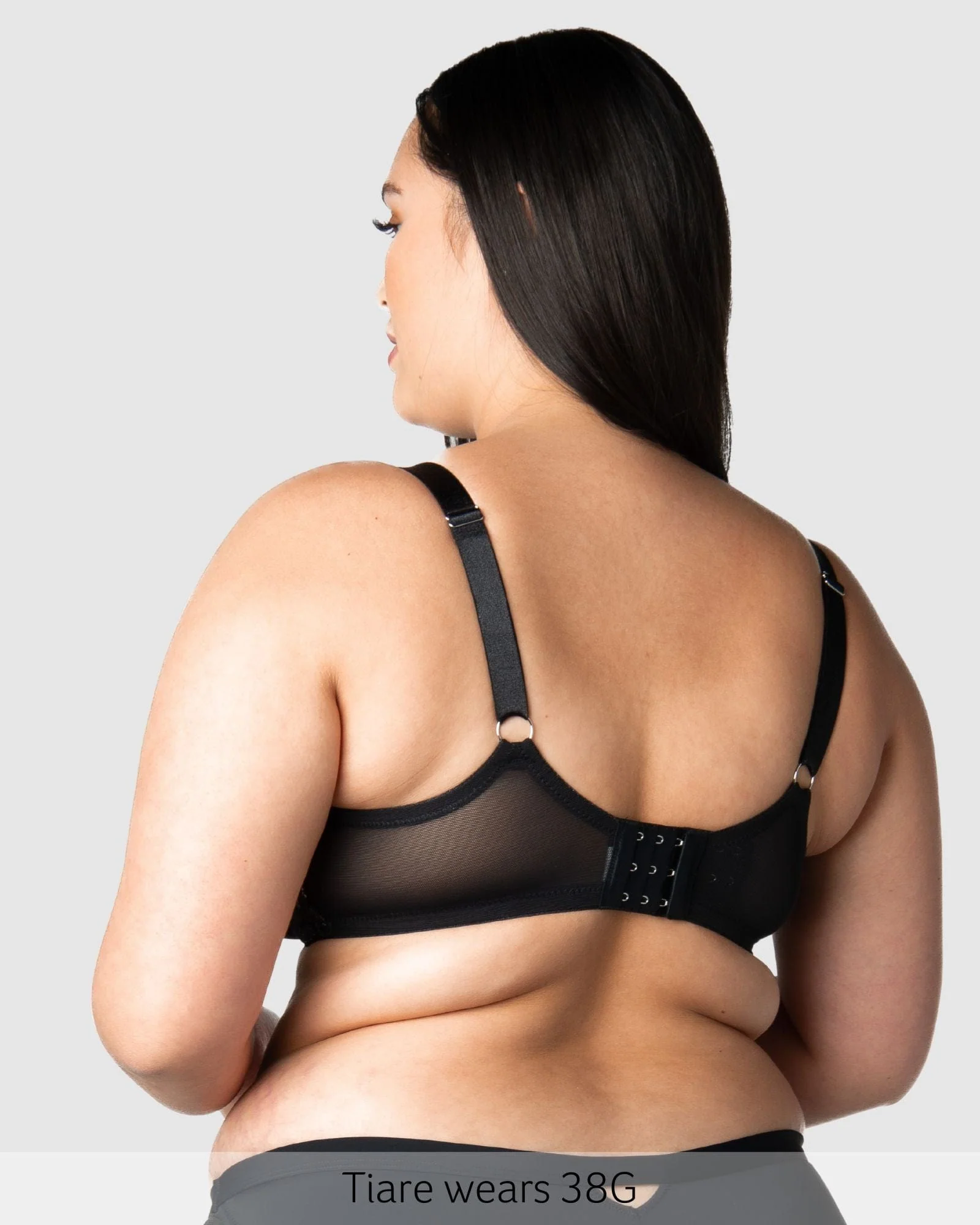 Obsession T-Shirt Nursing Bra - Black - Image 5