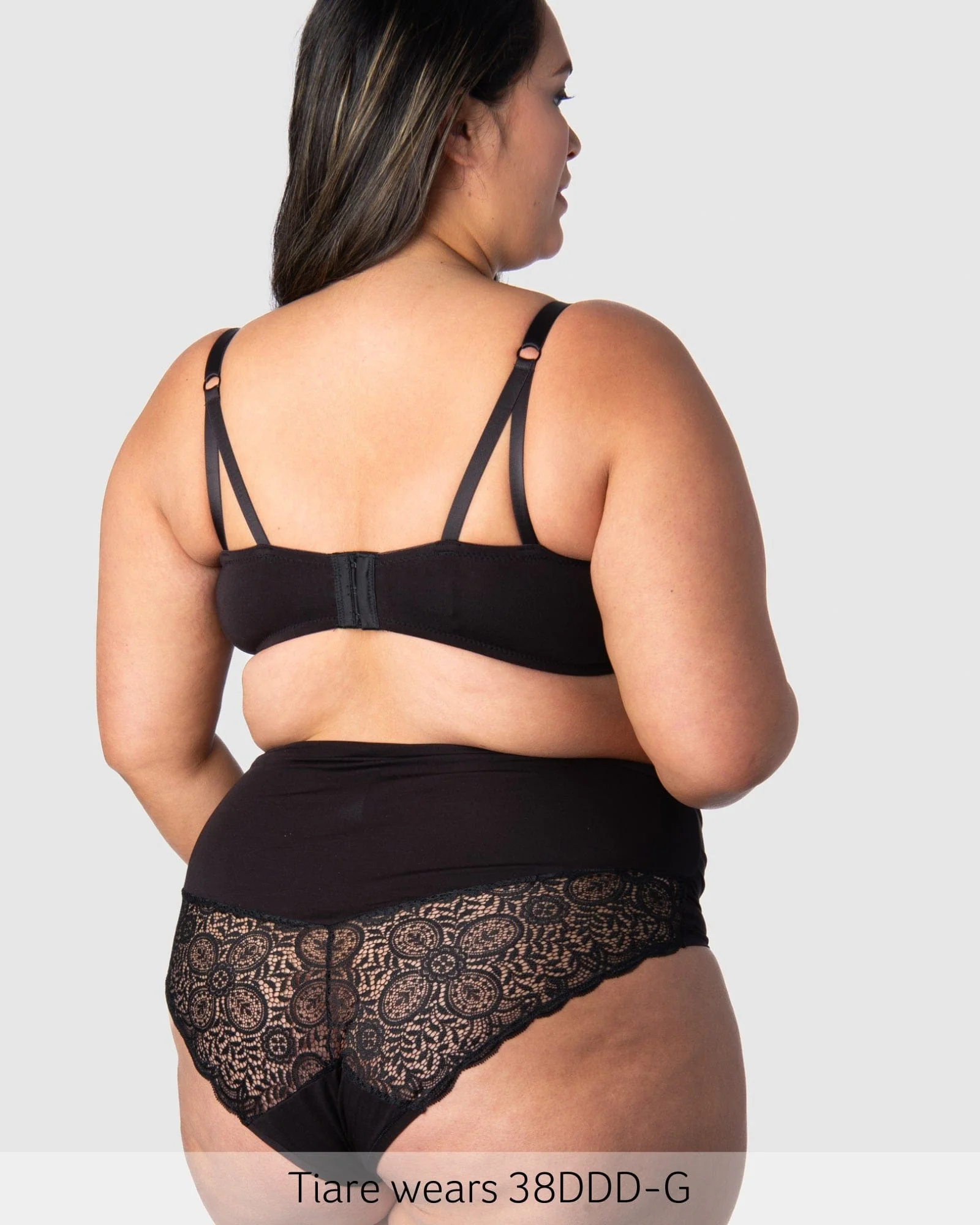 Serenity Bamboo Nursing Bra - Black - Image 7