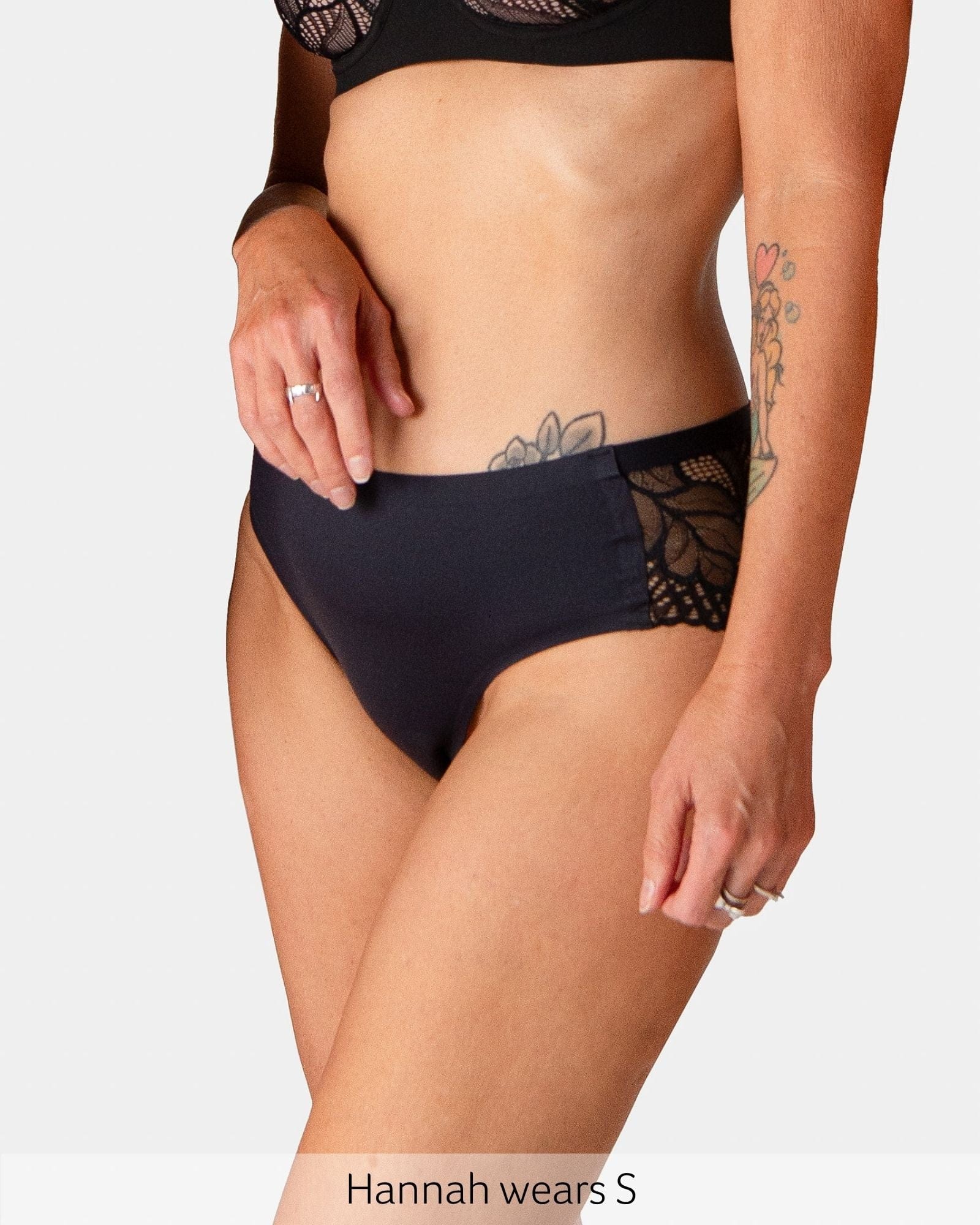 The Classic Vanishing Bikini Brief - Black - Image 3