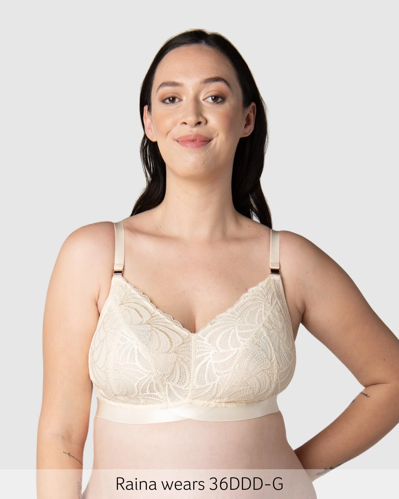 Warrior 2.0 FlexFit Nursing Bra - Ivory - Image 3