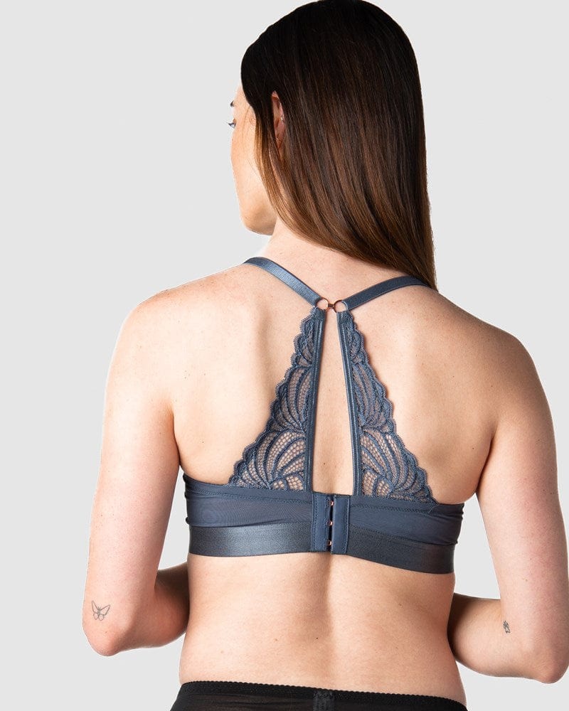 Warrior Demi Nursing Bra - Slate - Image 7