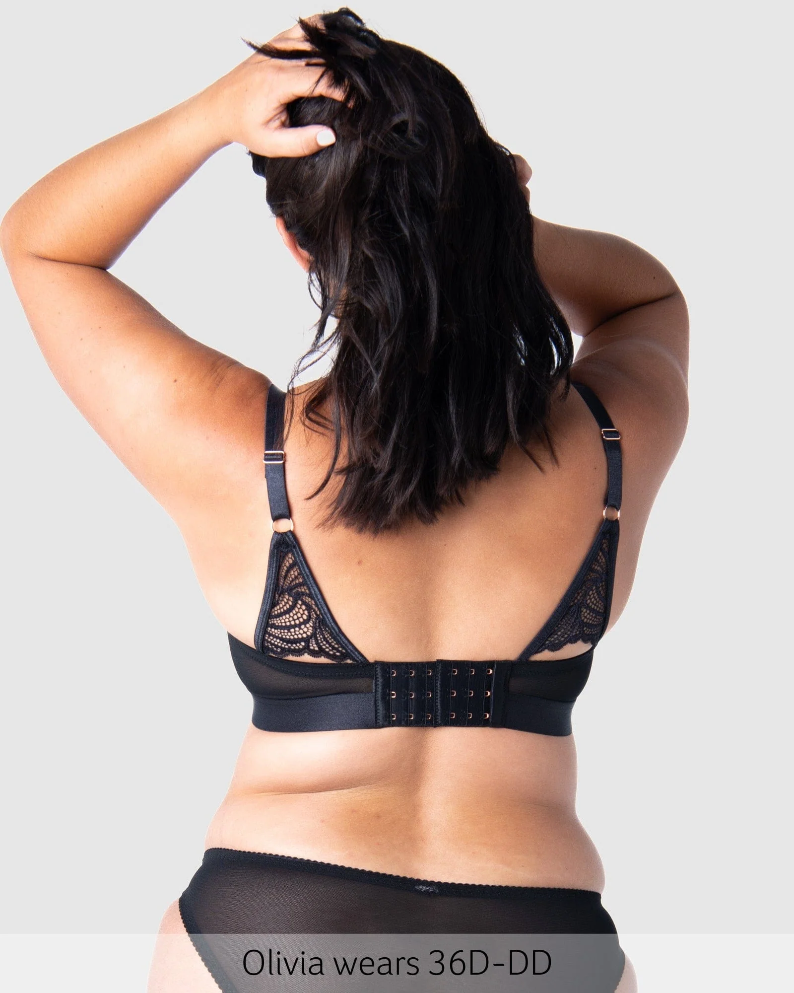 Warrior FlexFit Nursing Bra - Black - Image 7