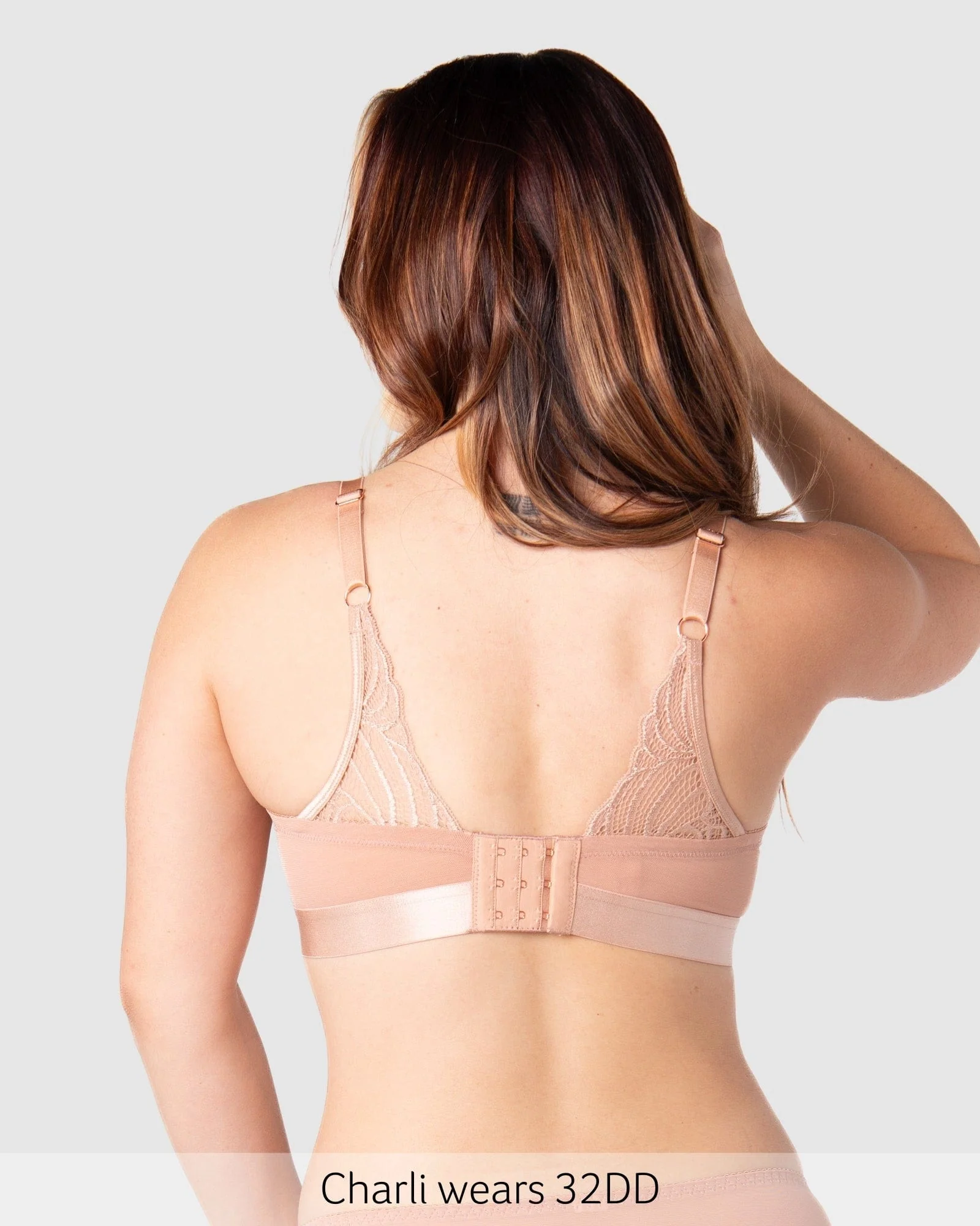 Warrior 2.0 Plunge Nursing Bra - Bronze - Image 5