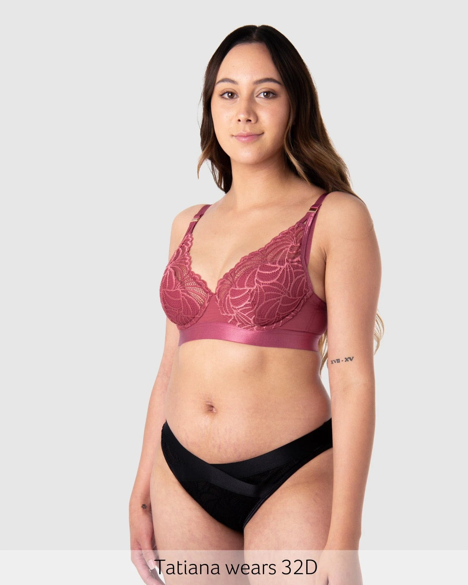 Warrior Plunge Nursing Bra - Spice Rose - Image 6